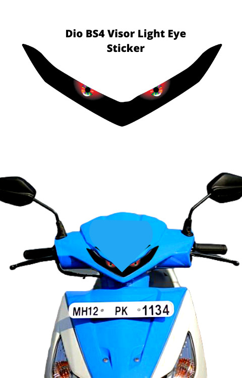 Honda Dio Eye Sticker | Honda Dio Sticker